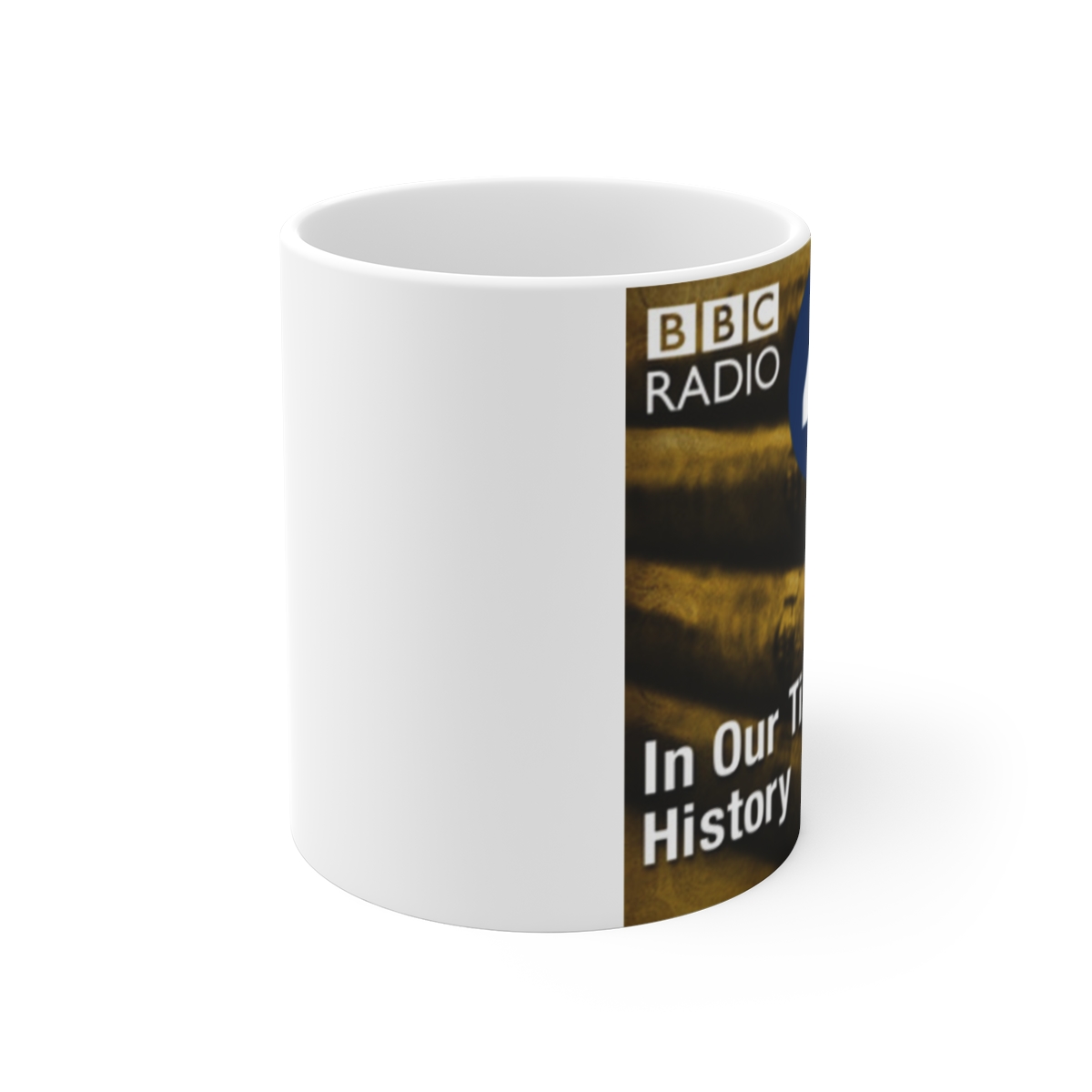 In Our Time White Mug - alternate angle 1, merchandise