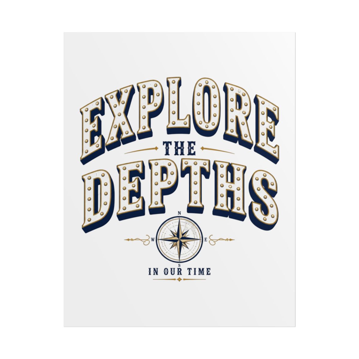 In Our Time "Explore the Depths" Poster - alternate angle 1, merchandise